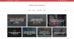 Desktop Screenshot of juniorpolartraveller.com