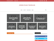 Tablet Screenshot of juniorpolartraveller.com